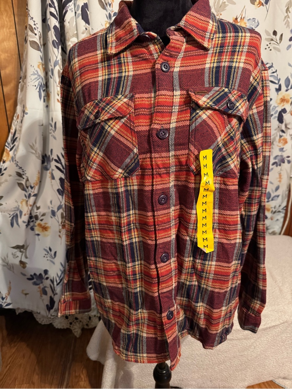 Buffalo David Bitton Red Plaid Button-Down Shirt